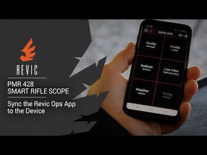 REVIC PMR428 Smart Rifle Scope | Syncing the Revic Ops App to the device