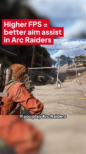 Higher FPS = better aim assist in Arc Raiders... #arcraiders #aimassist #pcgamer #pcgaming | PC Gamer