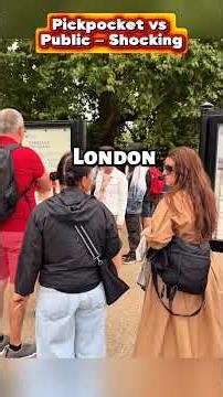Pick Pocket vs Public Moments #Pickpockets #London #attenzionepickpocket #fyp #pickpocketlondon