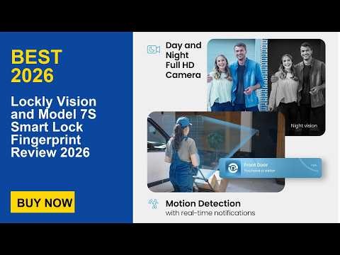 Lockly Vision and Model 7S Smart Lock Fingerprint Review 2026