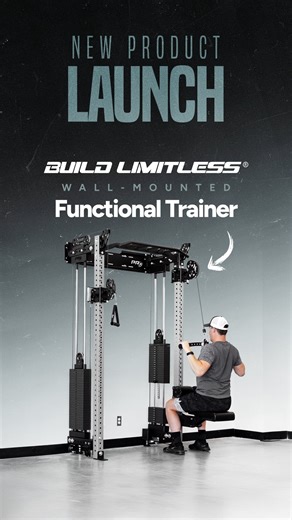 PRx Performance | Home Gym Equipment on Instagram: "A wall-mounted, STACKED functional trainer?! LAUNCHED 🚀 Introducing the NEW Build Limitless® Wall-Mounted Functional Trainer! All the power that you’re looking for in a functional trainer AND it packs a big punch in a small footprint. We’re so psyched for this one! 🤌 Link in bio! 🔗 #prxperformance #homegymsetup #homegymlife #garagegym functionaltraining #functionaltrainer #spacesaving"