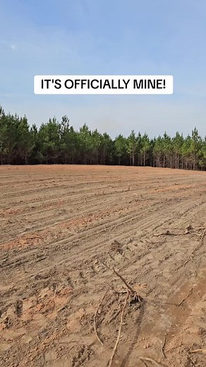 I bought 13.5 Acres of off grid property in Alabama. I close today it's officially mine time to get started on my barndominium. but first some grass seed to stop erosion! #offgrid #barndominium #ididit #homestead #homesteading #hardworkpaysoff