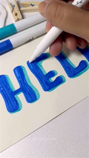 60K views · 493 reactions | Bubble lettering  #reels #art #lettering | Artycoholic | Facebook