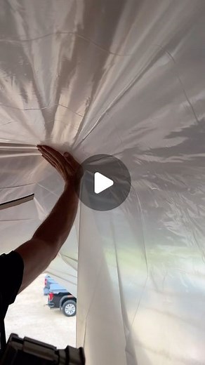 RR Buildings on Instagram: "Great tip for attaching thin materials like plastic! Staples along just don’t cut it! This is a good tip to save for the future. You never know when it will come in handy. Love the @itwpaslode HT-550 hammer tacker. Best out there!"