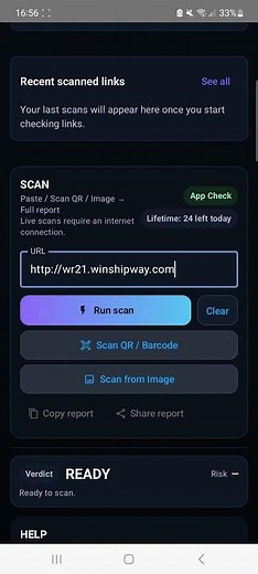 Scam detector #scam #phishing #cybersecurity #hack #security #tech #ai
