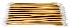 Grip 325 pc Cotton Swab Assortment - Auto Detailing, Electronics, Lubricant Application, Cleaning Firearms, Pets - Super Absorbent - Low Lint - Wood Handles - Home, Garage, Workshop, Office