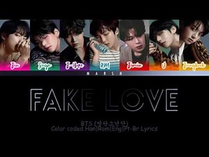 BTS (방탄소년단) – FAKE LOVE (Color Coded Lyrics/Han/Rom/Eng/Pt-Br)