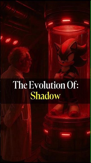 The Evolution of Shadow the Hedgehog 🖤💥#ShadowTheHedgehog #Shadow #Sonic #SEGA