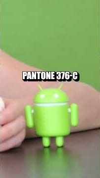 How the Android mascot was created and why it's green #android