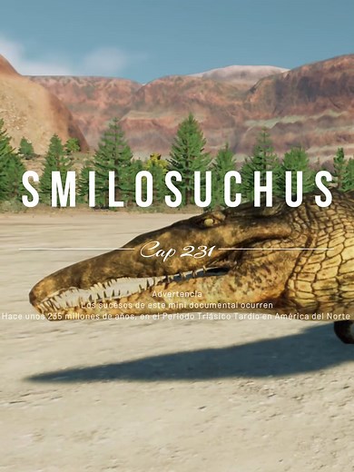 Smilosuchus - La Historia de un Temible Depredador del Triásico