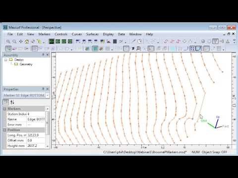 MAXSURF Modeler - Creating a Trimesh