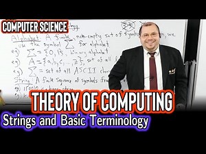 Strings and String Terminology [Theory of Computing]