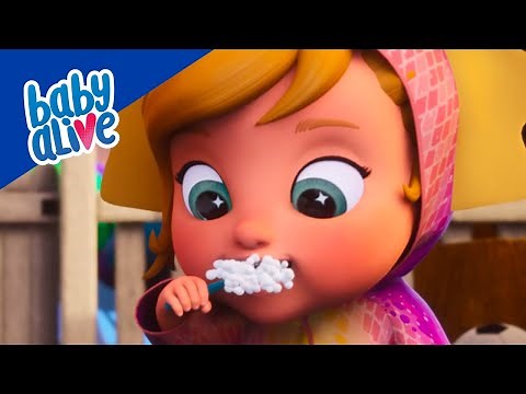 Baby Alive Official 👶🏼 Brush Your Teeth 💧👶🏻 BRAND NEW EPISODE 8 | Kids Videos and Baby Cartoons 💕