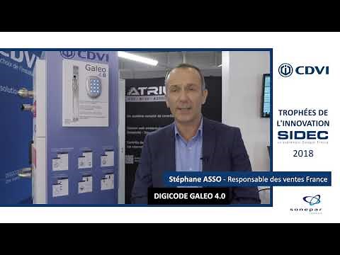 CDVI Digicode galeo 4.0