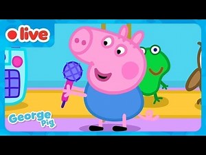 🔴 LIVE! The Very Best Of George Pig 🦖 George Pig's Adventures 🦕 Kids Cartoons