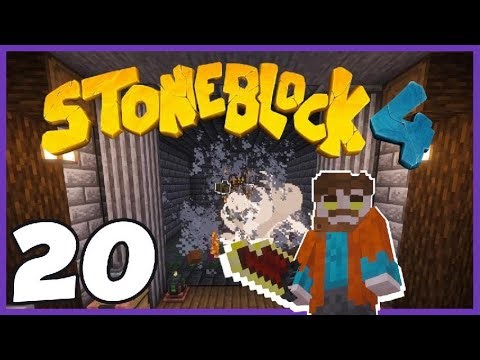 Ancient Boss Fight in Stoneblock 4 – Upgrading Gear, XP Farms & World Engine Progression (Ep 20)