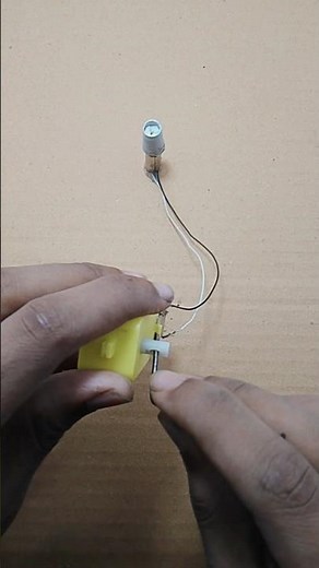 100% Real Electricity Generator Project #shortvideo #trending #dcmotor #shorts #school #science #diy