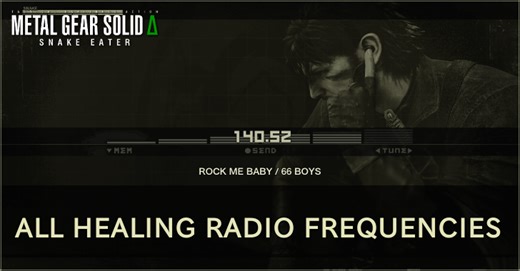 Serenity Now Trophy Guide: All Healing Radio Frequencies | Metal Gear Solid Delta Snake Eater (MGS3 Remake)｜Game8