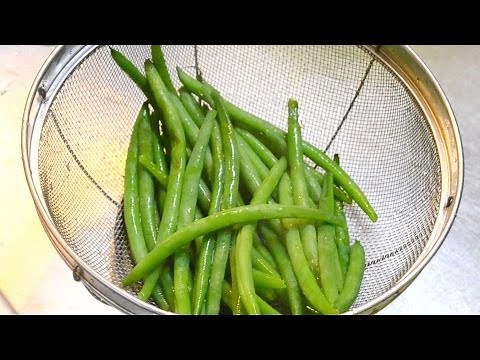 いんげんのゆで方 How to cook green beans