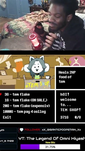 Temmie Dance #twitch #gaming #undertale #temmie #twitch