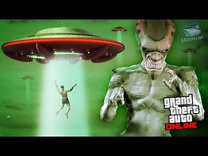 GTA Online - Alien UFO Sightseeing (Unlock Gray Space Interloper Outfit) [Halloween 2025]
