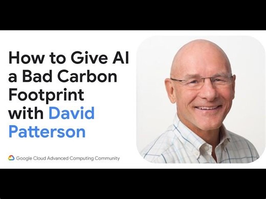 How to Give AI a Bad Carbon Footprint with David Patterson | Adnan Khaleel