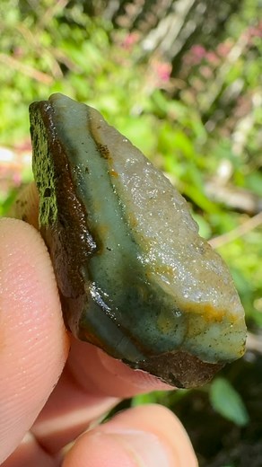 25 reactions | Green Tahoma agate  from the Greenwater River! #agate #tahomaagate #greenagate #agatehunting #rockhound #rockhounding #rockhoundingwashington #washingtonrockhounding #pnwrockhound #pnwrocks #gem #gemstone #gemstonecollector #gemstonehunter #getoutside #getoutdoors #getmoving #getit #rockon #rockon落 | Shaun Mason | Facebook