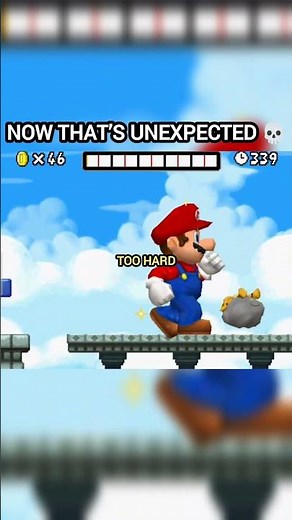 Plot twist unlocked 😭🍄 #mario #nintendo #retrogaming
