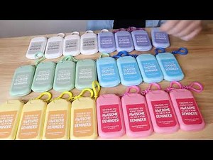 Colorful Hand Sanitizer Bulk Pack Unboxing and Review