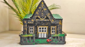 Easy DIY Cardboard House | DIY Room Decor | Home Decorating Idea | JK Creation