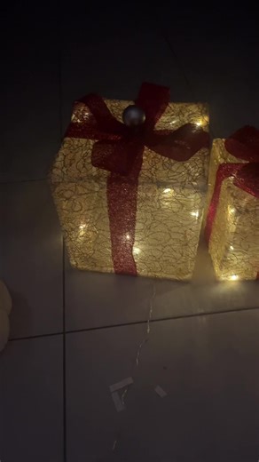 Festive Fairy Light Decorations for Christmas Presents