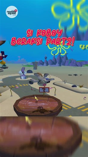 Aksi Koboy Sandy Cheeks Part 2! Karatenya Muncul!