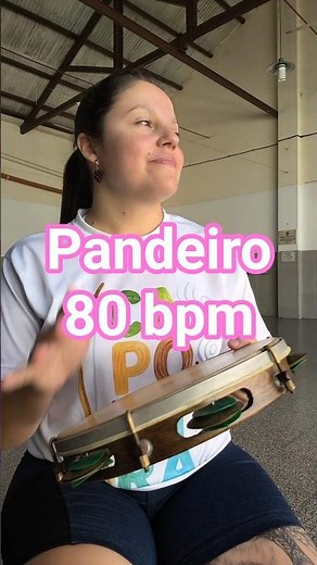 Pandeiro 80 BPM | Prática com Play Along