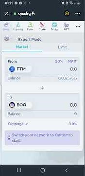 How to Bridge FTM from BSC to Fantom easy using Spookyswap!