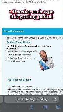 Part 1) How To Prepare For AP Spanish Exam #spanish #LanguageLearning #learnspanish #apspanish