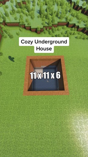 Exploring a Cozy Underground Minecraft House