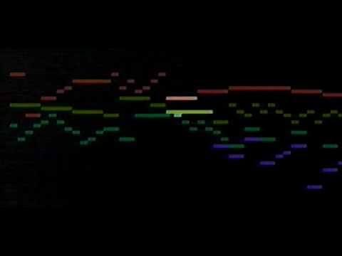 Malinowski/Bach, Music Animation Machine, First Version (Atari 800, 1985)