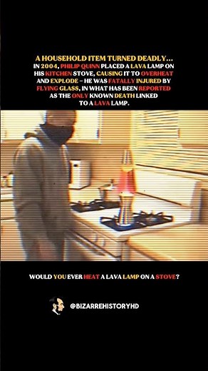 He Heated A Lava Lamp… Then It Exploded #history #facts
