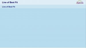 Line of Best Fit - Linear Relations