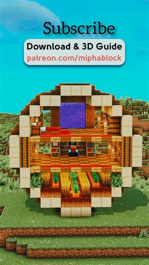 I Built a Barrel House in Minecraft! 🛢️🔥 Amazing Small Build #minecraft #shorts #minecraftbuild