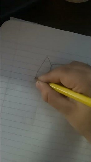 How to draw a cube step by step