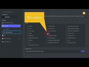 Bot auf Discord erstellen und mit Server verbinden