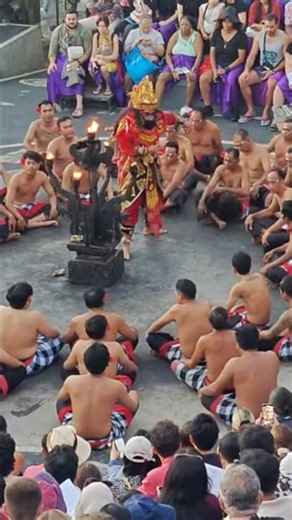 Bali Fire Dance Ritual 🔥 | Kecak Performance 🇮🇩