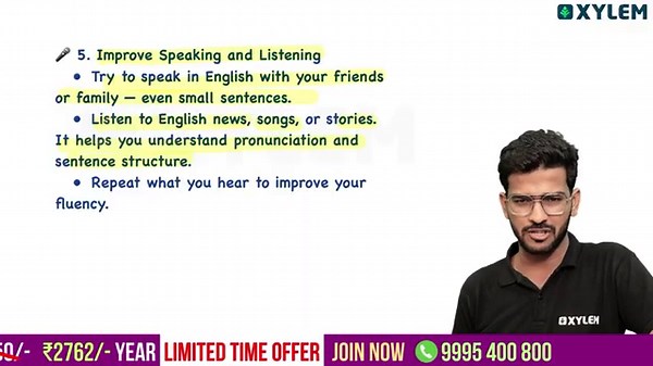 Class 8 | How to Study English for Christmas Exam | Xylem Class 8