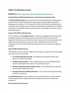 FDNY Certification Exam - SlideServe
