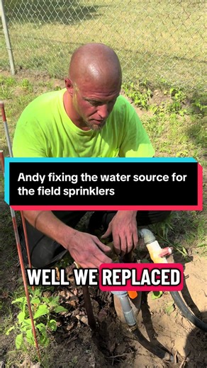 Turning an abandoned baseball field into a softball players dream. Andy's been hard at work getting the sprinklers up and running again. #freehanfield