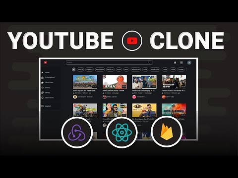 🟥 Fully Functional YouTube Clone | React | Redux | Firebase | YouTube API |