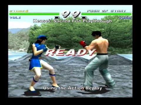 Kensei: Sacred Fist (Invincible) Playthrough using the PS1 Action Replay :D #Playstation #Sony #PS1