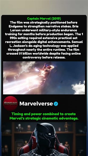 Captain Marvel (2019), The Billion-Dollar Introduction 💎 #captainmarvel #marvel #mcu