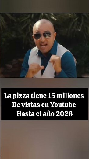 The song "La pizza" by Johnny Molina and Los Sabaneros de Aniceto from 2015 #musicamell